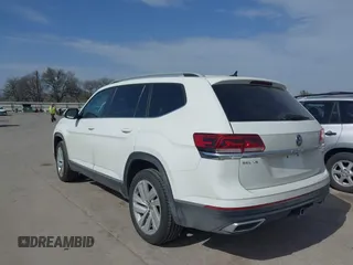 2021 Volkswagen Atlas SEL with VIN 1V2BR2CA8MC532226, listed as a IAAI auction lot 41741891 with 62,537 mi miles and . Bid and sale history available at DreamBid. Image 3.