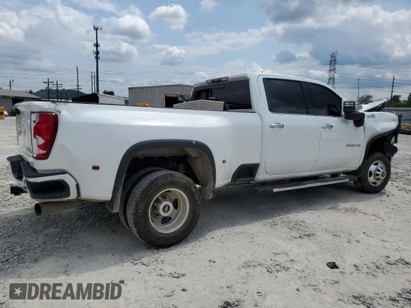 2022 Chevrolet Silverado 3500HD High Country with VIN 1GC4YVEY3NF128145, listed as a Copart auction lot 65826474 with 73,380 mi miles and Salvage Title. Bid and sale history available at carsss.com. Image 3.