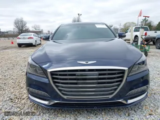 2018 Genesis G80 5.0L Ultimate with VIN KMHGN4JF1JU265669, listed as a IAAI auction lot 41919898 with 54,198 mi miles. Bid and sale history available at carsss.com. Image 12.