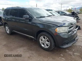 2011 Dodge Durango Crew with VIN 1D4RD4GG2BC740384, listed as a IAAI auction lot 41755823 with 193,181 mi miles and . Bid and sale history available at carsss.com. Image 1.