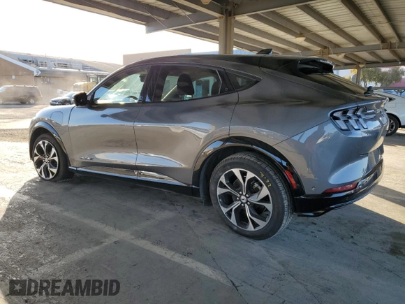 2023 Ford Mustang Mach-E Premium with VIN 3FMTK3SUXPMA96702, listed as a Copart auction lot 52362555 with 17,378 mi miles and Non Repairable. Bid and sale history available at DreamBid. Image 2.