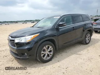 2014 Toyota Highlander XLE z VIN 5TDKKRFH2ES022333, wystawiony jako Copart lot #54430245 z przebiegiem 163 774 mil mil oraz Szkoda całkowita • Salvage title. Historia ofert i sprzedaży dostępna na DreamBid. Obrazek 1.