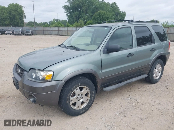 2006 Ford Escape XLT z VIN 1FMCU03126KB78152, wystawiony jako IAAI lot #42759568 z przebiegiem 132 048 mil mil oraz . Historia ofert i sprzedaży dostępna na DreamBid. Obrazek 2.