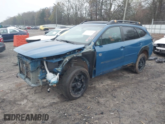 2022 Subaru Outback Wilderness with VIN 4S4BTGUD1N3262648, listed as a IAAI auction lot 41833246 with 74,749 mi miles and . Bid and sale history available at DreamBid. Image 2.