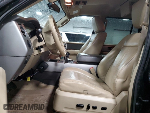 2010 Ford Expedition Eddie Bauer with VIN 1FMJU1J55AEB48542, listed as a Copart auction lot 49162835 with 171,100 mi miles and Salvage title. Bid and sale history available at DreamBid. Image 7.