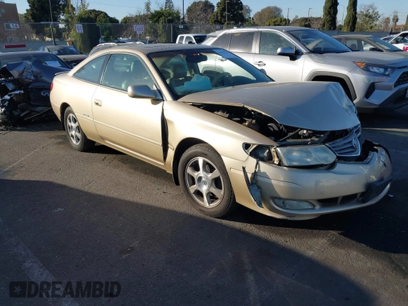 2002 Toyota Solara SE z VIN 2T1CF28P82C555053, wystawiony jako IAAI lot #41414314 z przebiegiem 115 444 mil mil oraz . Historia ofert i sprzedaży dostępna na DreamBid. Obrazek 1.