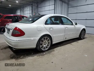 2007 Mercedes-Benz E-Class 3.5L with VIN WDBUF87X27X222427, listed as a Copart auction lot 85656954 with 170,647 mi miles and Salvage Title. Bid and sale history available at carsss.com. Image 3.