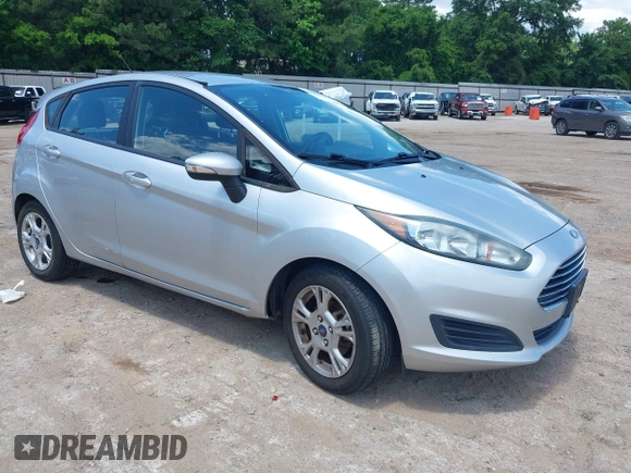 2016 Ford Fiesta SE with VIN 3FADP4EJ7GM121143, listed as a IAAI auction lot 42242739 with 142,351 mi miles and . Bid and sale history available at carsss.com. Image 1.