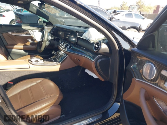 2020 Mercedes-Benz E-Class AMG E 63 S with VIN WDDZF8KB0LA750201, listed as a IAAI auction lot 41266357 with 55,876 mi miles. Bid and sale history available at carsss.com. Image 5.