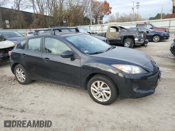 2013 Mazda 3 i Grand Touring with VIN JM1BL1MP6D1819933, listed as a Copart auction lot 79175714 with Not Provided miles and Non Repairable. Bid and sale history available at DreamBid. Image 4.