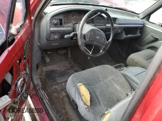 1992 Ford F-150 with VIN 1FTEX15H3NKA17831, listed as a Copart auction lot 74228244 with 201,769 mi miles and Salvage Title. Bid and sale history available at carsss.com. Image 8.