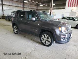 2019 Jeep Renegade Limited with VIN ZACNJBD11KPJ85770, listed as a Copart auction lot 59096285 with 71,635 mi miles and Salvage title. Bid and sale history available at DreamBid. Image 4.