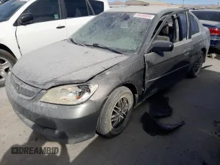 2005 Honda Civic LX z VIN 2HGES16575H507958, wystawiony jako Copart lot #76430964 z przebiegiem Nie podano mil oraz Nie do naprawy • Non repairable. Historia ofert i sprzedaży dostępna na DreamBid. Obrazek 1.