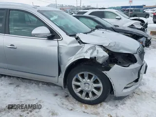 2014 Buick Enclave Premium with VIN 5GAKVCKD8EJ210568, listed as a IAAI auction lot 41651126 with 128,835 mi miles and . Bid and sale history available at DreamBid. Image 17.