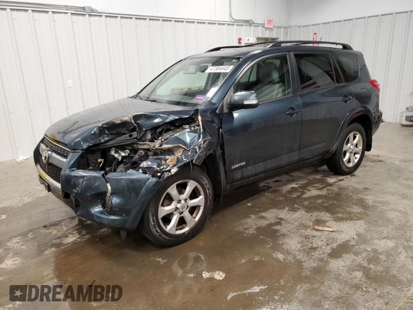 2010 Toyota RAV4 Ltd with VIN JTMDF4DV7A5035541, listed as a Copart auction lot 47364445 with 0 mi miles and Salvage Title. Bid and sale history available at carsss.com. Image 1.