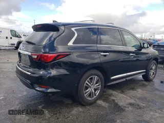 2020 Infiniti QX60 Luxe с VIN 5N1DL0MN3LC506886, выставлен на аукционе Copart как лот 44803495 с пробегом 57 055 миль миль и Списание • Salvage title. История ставок и продаж доступна на DreamBid. Изображение 3.