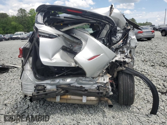 2020 Infiniti QX50 Luxe with VIN 3PCAJ5M16LF118819, listed as a Copart auction lot 55200135 with Not provided miles and Salvage title. Bid and sale history available at DreamBid. Image 6.