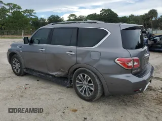 2018 Nissan Armada SL with VIN JN8AY2ND1JX002521, listed as a Copart auction lot 69490424 with 117,109 mi miles and Non Repairable. Bid and sale history available at carsss.com. Image 2.