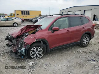 2024 Subaru Forester Premium z VIN JF2SKADC2RH466588, wystawiony jako Copart lot #53463145 z przebiegiem 7 306 mil mil oraz Szkoda całkowita • Salvage title. Historia ofert i sprzedaży dostępna na DreamBid. Obrazek 1.