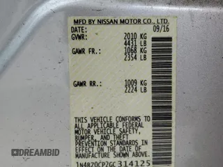 2016 Nissan LEAF S with VIN 1N4BZ0CP2GC314125, listed as a Copart auction lot 81280444 with 47,575 mi miles and Salvage Title. Bid and sale history available at carsss.com. Image 12.