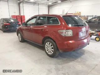 2010 Mazda CX-7 SV with VIN JM3ER2W52A0308418, listed as a IAAI auction lot 41388924 with 185,997 mi miles. Bid and sale history available at carsss.com. Image 3.