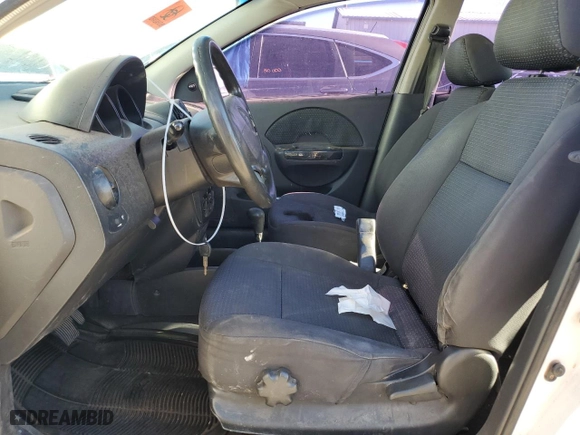2006 Chevrolet Aveo LS with VIN KL1TD56616B542030, listed as a Copart auction lot 82115273 with 156,396 mi miles and Salvage Title. Bid and sale history available at carsss.com. Image 7.