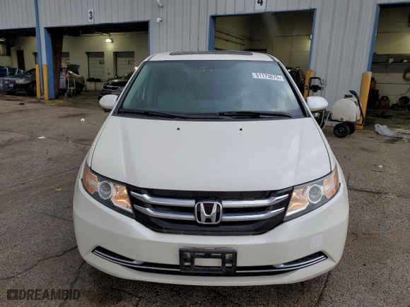 2016 Honda Odyssey EX-L with VIN 5FNRL5H61GB050471, listed as a Copart auction lot 51173675 with 72,768 mi miles and Salvage Title. Bid and sale history available at carsss.com. Image 5.