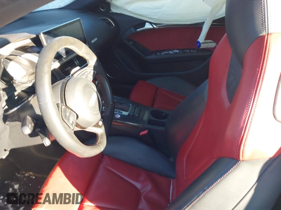 2016 Audi S5 Premium Plus with VIN WAUC4AFR8GA023668, listed as a IAAI auction lot 41371525 with 68,346 mi miles. Bid and sale history available at carsss.com. Image 5.