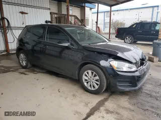 2017 Volkswagen Golf S with VIN 3VW217AU7HM071962, listed as a Copart auction lot 43475963 with 63,408 mi miles. Bid and sale history available at carsss.com. Image 4.