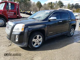 2013 GMC Terrain SLT with VIN 2GKFLUE33D6237532, listed as a Copart auction lot 47195035 with 124,891 mi miles and Clean Title. Bid and sale history available at carsss.com. Image 1.