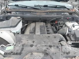 2002 BMW X5 3.0i with VIN 5UXFA53542LV72703, listed as a IAAI auction lot 41636879 with 1 mi miles. Bid and sale history available at carsss.com. Image 9.