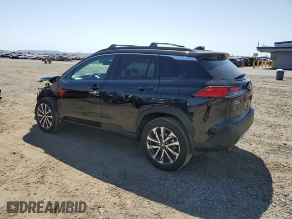 2024 Toyota Corolla Cross XLE with VIN 7MUDAAAG0RV101992, listed as a Copart auction lot 52208345 with 2,625 mi miles and Salvage title. Bid and sale history available at DreamBid. Image 2.