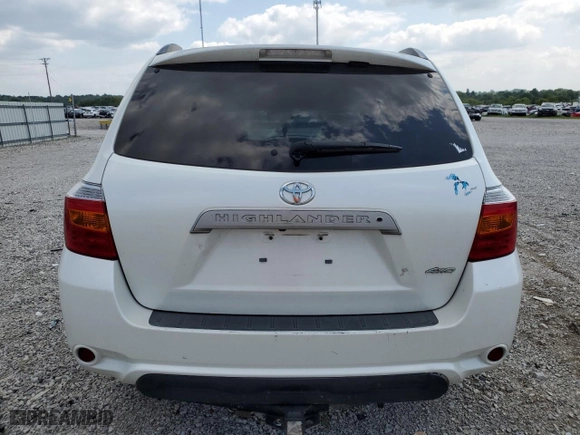 2010 Toyota Highlander SE with VIN 5TDJK3EH7AS010179, listed as a Copart auction lot 66545244 with 220,607 mi miles and Salvage Title. Bid and sale history available at carsss.com. Image 6.