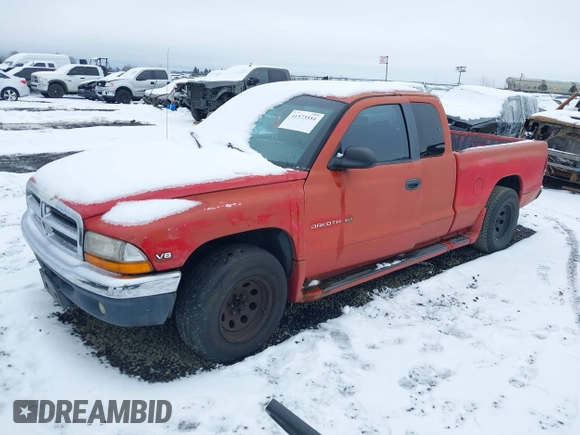 1997 Dodge Dakota with VIN 1B7GL23Y7VS134373, listed as a IAAI auction lot 41573554 with 201,659 mi miles. Bid and sale history available at carsss.com. Image 2.