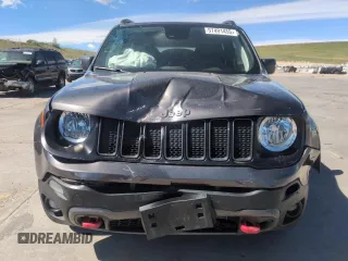 2021 Jeep Renegade Trailhawk with VIN ZACNJDC13MPM09881, listed as a Copart auction lot 57491455 with 24,668 mi miles and Salvage title. Bid and sale history available at DreamBid. Image 5.