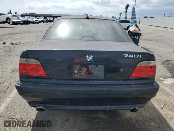 2001 BMW 7 Series 740i с VIN WBAGG83421DN87462, выставлен на аукционе Copart как лот 54761195 с пробегом 11 490 миль миль и Чистый • Clean title. История ставок и продаж доступна на DreamBid. Изображение 6.