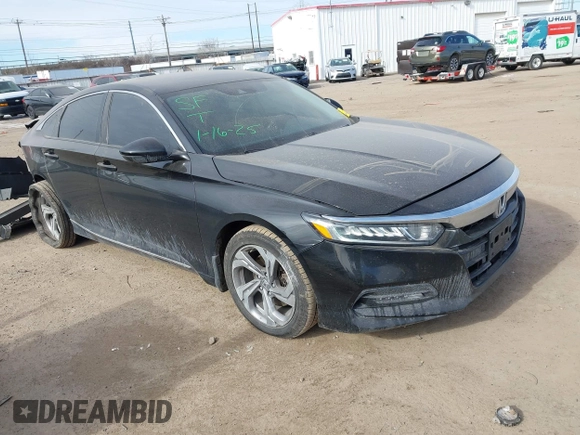 2020 Honda Accord EX-L with VIN 1HGCV2F57LA004141, listed as a IAAI auction lot 41378271 with 105,351 mi miles and . Bid and sale history available at DreamBid. Image 1.