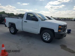 2015 Chevrolet Silverado 1500 Work Truck with VIN 1GCNCPEH3FZ187629, listed as a Copart auction lot 56061855 with 101,793 mi miles and Salvage Title. Bid and sale history available at DreamBid. Image 4.