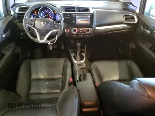 2015 Honda Fit EX-L with VIN 3HGGK5H83FM707228, listed as a Copart auction lot 50006055 with 97,573 mi miles and Salvage title. Bid and sale history available at DreamBid. Image 8.