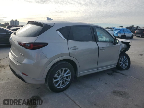 2025 Mazda CX-5 2.5 S Select Package with VIN JM3KFBBL5S0550427, listed as a Copart auction lot 89171545 with 4,911 mi miles and Clean Title. Bid and sale history available at carsss.com. Image 3.