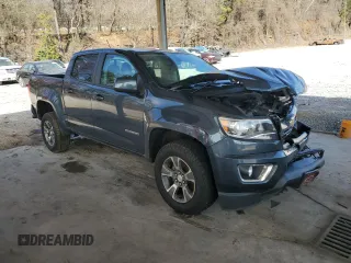 2020 Chevrolet Colorado 2WD Z71 with VIN 1GCGSDEN5L1158451, listed as a Copart auction lot 47039105 with 53,685 mi miles and Salvage title. Bid and sale history available at DreamBid. Image 4.