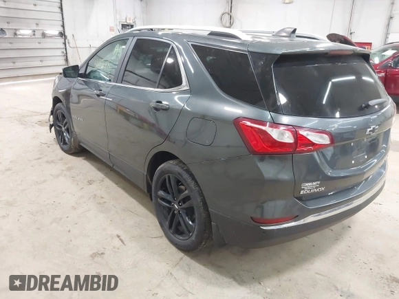 2021 Chevrolet Equinox LT with VIN 3GNAXUEV2ML375190, listed as a IAAI auction lot 41991148 with 60,016 mi miles and . Bid and sale history available at DreamBid. Image 3.
