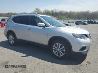 2015 Nissan Rogue SL with VIN 5N1AT2MV6FC870755, listed as a Copart auction lot 51959105 with 63,711 mi miles and Salvage Title. Bid and sale history available at carsss.com. Image 4.