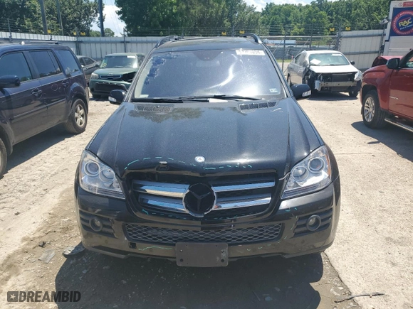 2007 Mercedes-Benz GL-Class with VIN 4JGBF71E87A130425, listed as a Copart auction lot 57101034 with NaN miles and Salvage Title. Bid and sale history available at carsss.com. Image 5.