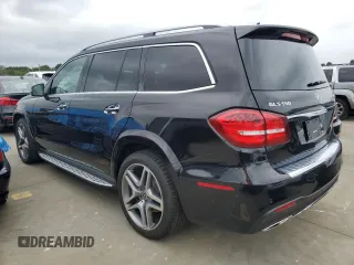 2017 Mercedes-Benz GLS 550 with VIN 4JGDF7DE0HA973881, listed as a Copart auction lot 73642754 with Not Provided miles and Salvage Title. Bid and sale history available at DreamBid. Image 3.