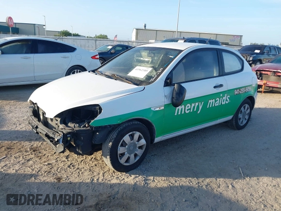 2007 Hyundai Accent GS with VIN KMHCM36C17U001726, listed as a IAAI auction lot 41962105 with 138,952 mi miles. Bid and sale history available at carsss.com. Image 2.