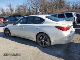 2017 Infiniti Q50 Sport z VIN JN1EV7AP8HM741578, wystawiony jako Copart lot #80983874 z przebiegiem 54 501 mil mil oraz Szkoda całkowita • Salvage title. Historia ofert i sprzedaży dostępna na DreamBid. Obrazek 2.