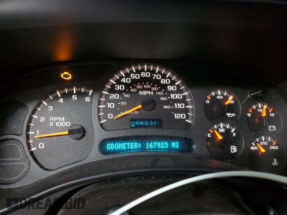 2003 Chevrolet Silverado 1500 LS with VIN 1GCEK14T53Z127952, listed as a Copart auction lot 78029914 with 167,923 mi miles and Salvage Title. Bid and sale history available at DreamBid. Image 9.