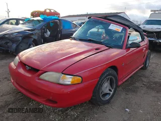 1998 Ford Mustang with VIN 1FAFP4442WF140251, listed as a IAAI auction lot 41230126 with 128,583 mi miles. Bid and sale history available at carsss.com. Image 18.