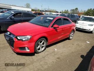 2019 Audi A3 Sedan Premium with VIN WAUBEGFF5K1029101, listed as a Copart auction lot 54919745 with 39,476 mi miles and Clean Title. Bid and sale history available at carsss.com. Image 1.